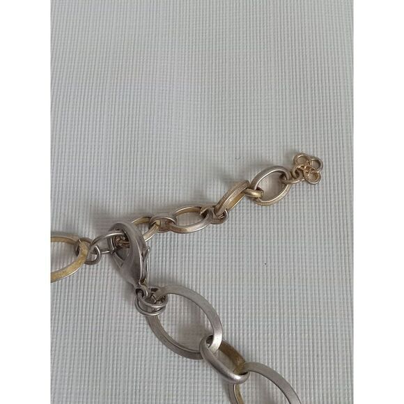 Stella & Dot Navy Blue and Gold Toned Beaded Bahari Layered Statement Necklace - Picture 9 of 9